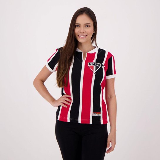 Camisa São Paulo Retrô 1971 Paulistão Feminina