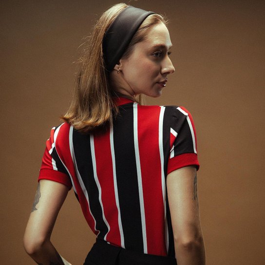 Camisa São Paulo Retrô 1976 Feminina