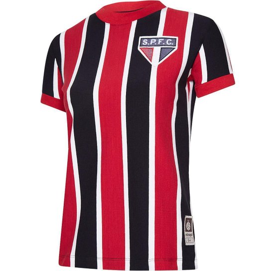 Camisa São Paulo Retrô 1976 Feminina