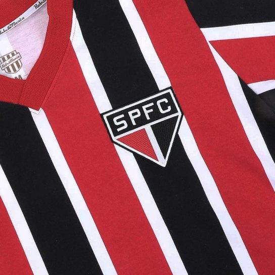 Camisa São Paulo Retrô 1991 Listrada Away Masculina