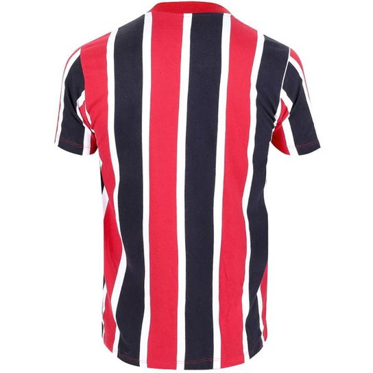 Camisa São Paulo Retrô 1991 Listrada Away Masculina