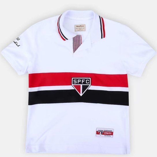 Camisa São Paulo Retrô Bi-Mundial 92/93 Infantil Juvenil Unissex