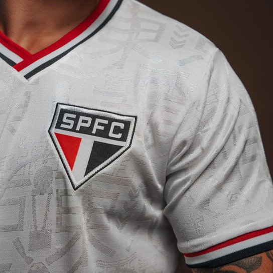 Camisa São Paulo Retrô Tokyo 1993 Branca Masculina