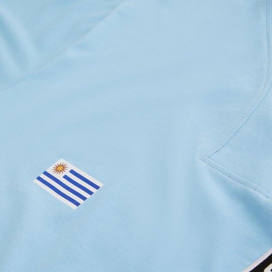 Camisa São Paulo Retrô Uruguai nº 4 Coleção Ídolos Masculina