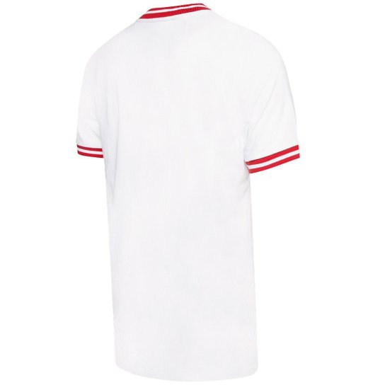 Camisa São Paulo Retrô Vintage Branca Masculina