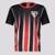 Camisa São Paulo Ser Infantil Preta - Preto
