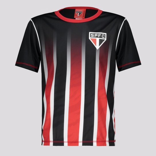 Camisa São Paulo Ser Infantil Preta