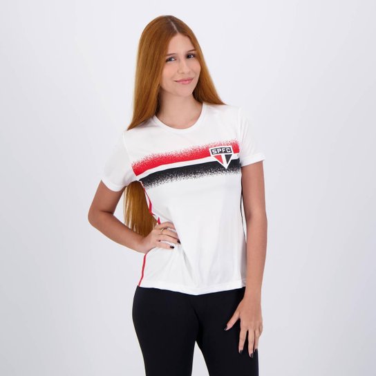 Camisa São Paulo Soil Feminina Branca