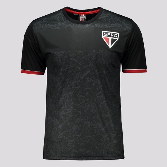 Camisa São Paulo Splash Preta