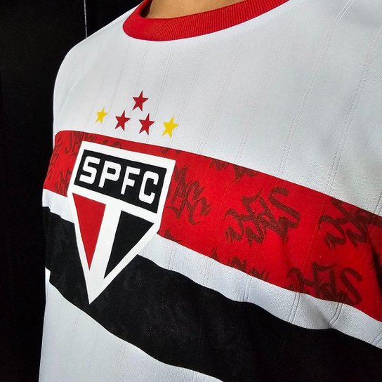 Camisa São Paulo Stencil - Infantil