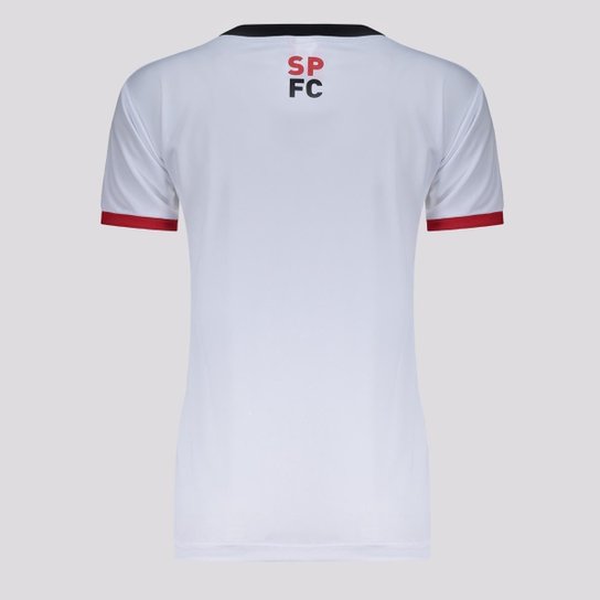 Camisa São Paulo Tela Feminina Branca