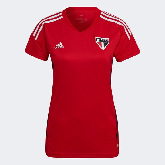 Camisa Oficial Camisa Sao Paulo Feminina Adidas Camiseta São Paulo