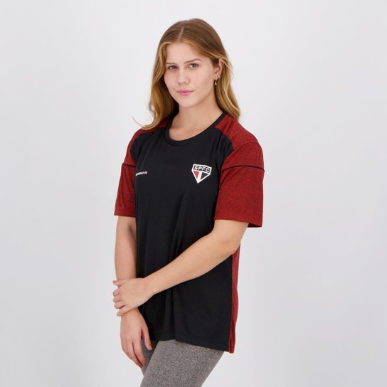 Camisa São Paulo Windy Feminina Preta