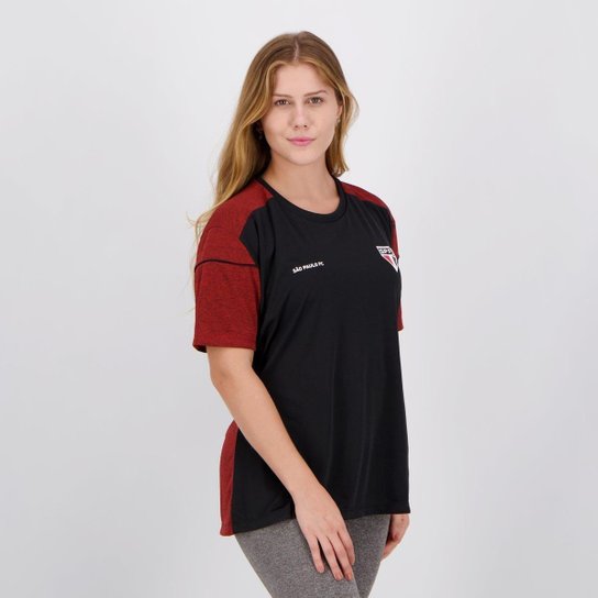 Camisa São Paulo Windy Feminina Preta