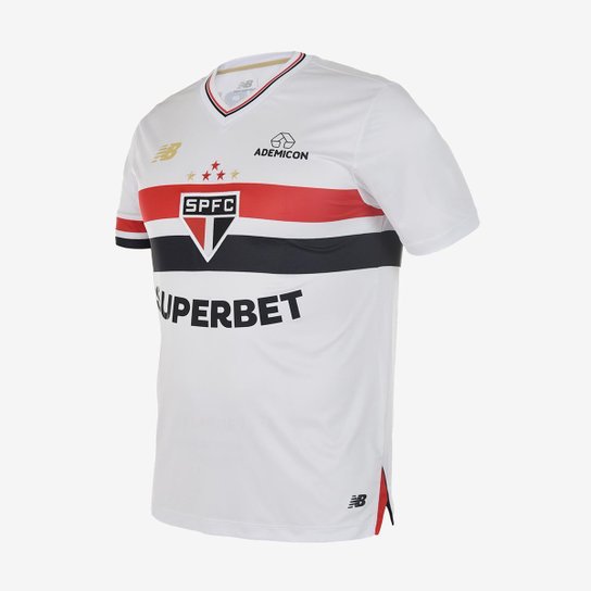 Camisa Torcedor Home Spfc 2025 C/P Masculina