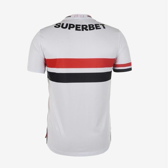 Camisa Torcedor Home Spfc 2025 C/P Masculina