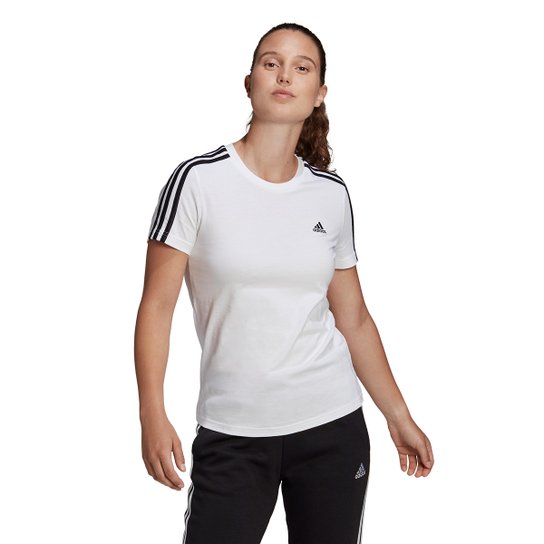 Camiseta Adidas 3 Listras Masculina