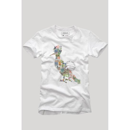 Camiseta Algodão Pica Pau Selo Reserva