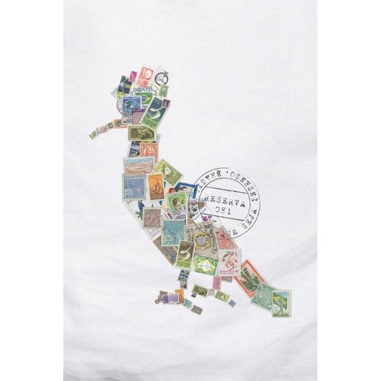 Camiseta Algodão Pica Pau Selo Reserva