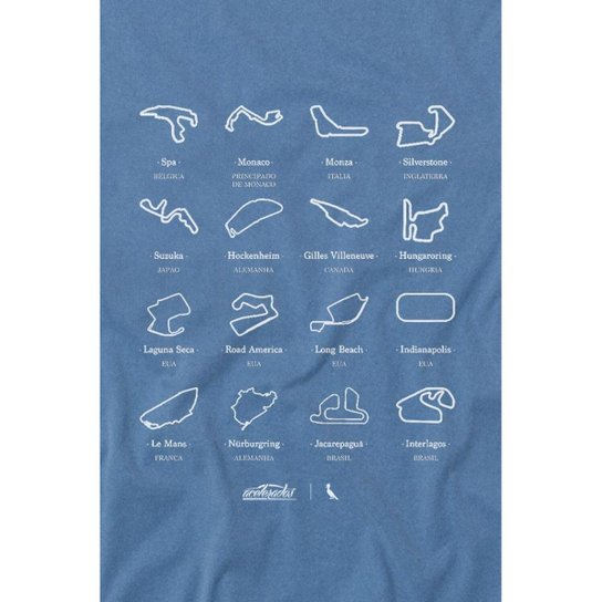 Camiseta Cb Circuitos Algodão Estilosa Reserva