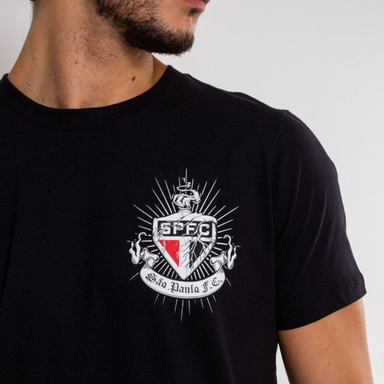 Camiseta Classica Oficial São Paulo Tricolor Masculina