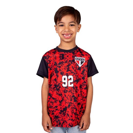 Camiseta do SÃO PAULO Infantil Original FAITH 1992 Camiseta SPFC Oficial Licenciada