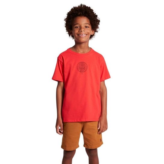 Camiseta Est Mini Tri Globe São Paulo Reserva Mini