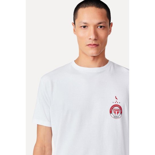 Camiseta Estampada Patch São Paulo Reserva