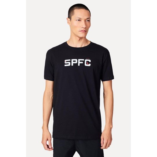 Camiseta Estampada São Paulo Futebol Clube Reserva