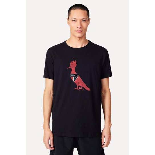 Camiseta Estampada Silk Pp São Paulo Futebol Clube Reserva
