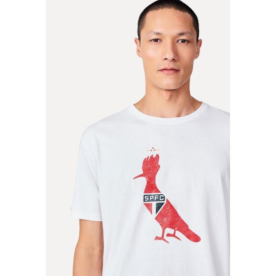 Camiseta Estampada Silk Pp São Paulo Futebol Clube Reserva