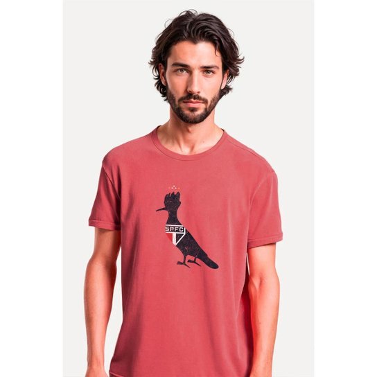 Camiseta Estampada Silk Pp São Paulo Futebol Clube Reserva