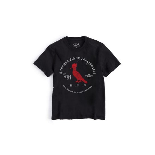 Camiseta Infantil Carimbo Gaze Conforto Reserva Mini