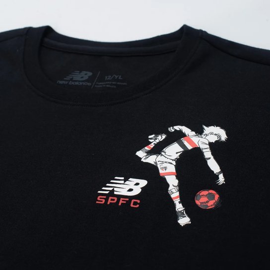 Camiseta Infantil São Paulo Mundial New Balance