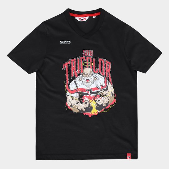 Camiseta Infantil São Paulo Santo Paulo