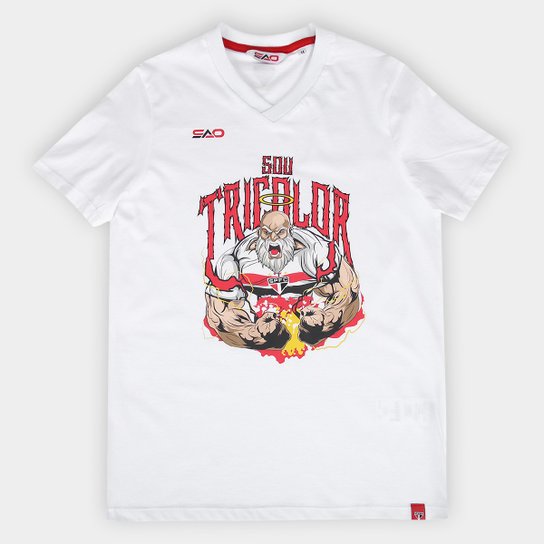 Camiseta Infantil São Paulo Santo Paulo