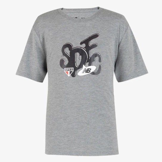 Camiseta Infantil São Paulo Slime New Balance