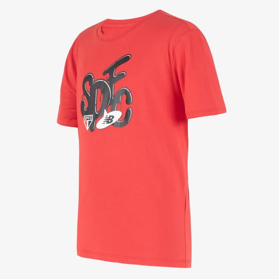 Camiseta Infantil São Paulo Slime New Balance
