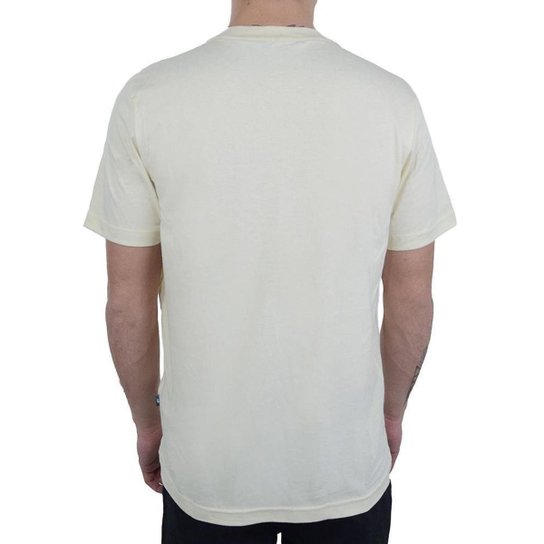 Camiseta Masculina New Balance MC Graphic Bege - MT415