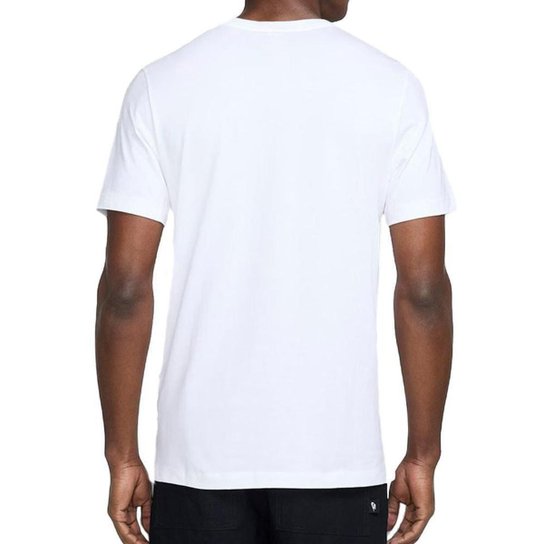 Camiseta Masculina New Balance MC Performance Branca - MT5