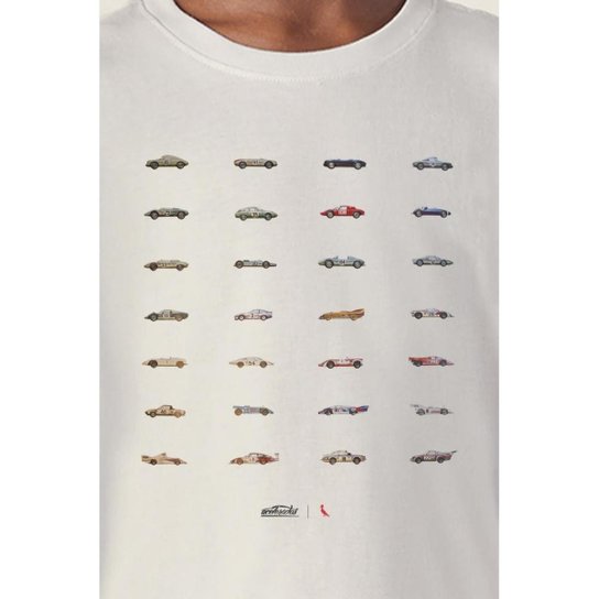 Camiseta Mosaico Carros Reserva Mini
