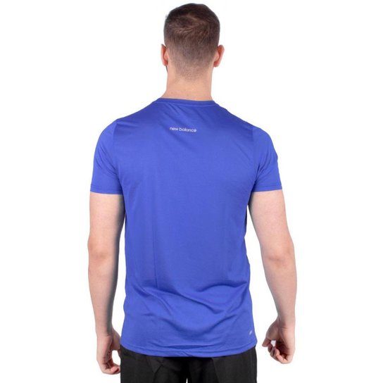 Camiseta New Balance Accelerate Azul