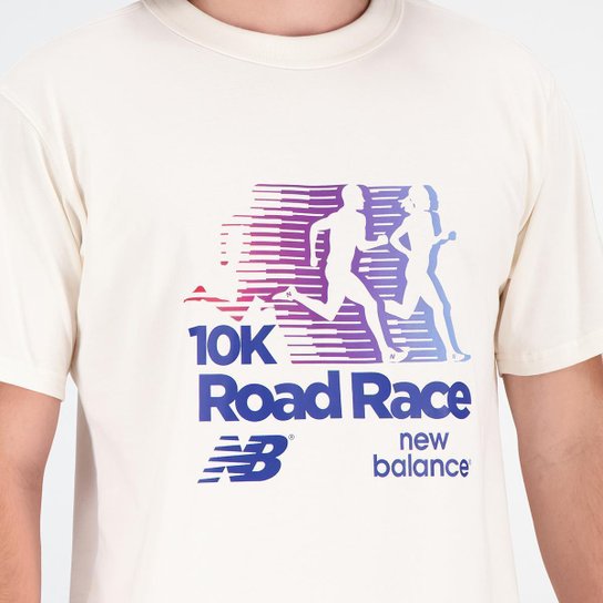 Camiseta New Balance Athletics Print Masculina