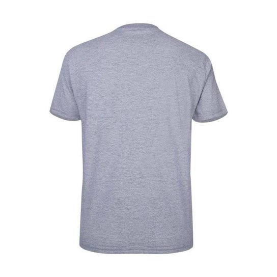 Camiseta New Balance Essentials Cinza e Branco Masculino