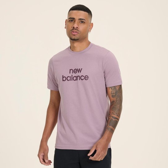 Camiseta New Balance Graphic Brand Masculina