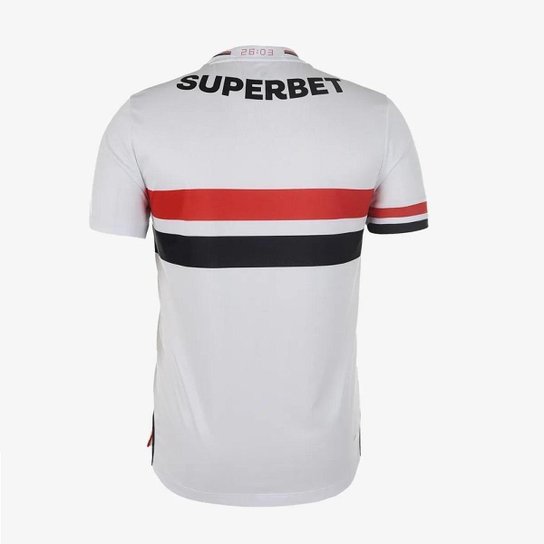 Camiseta New Balance Home 25 Torcedor São paulo Masculino