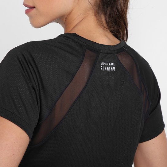 Camiseta New Balance Impact Run Feminina