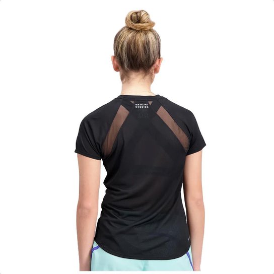 Camiseta New Balance Impact Run Feminina