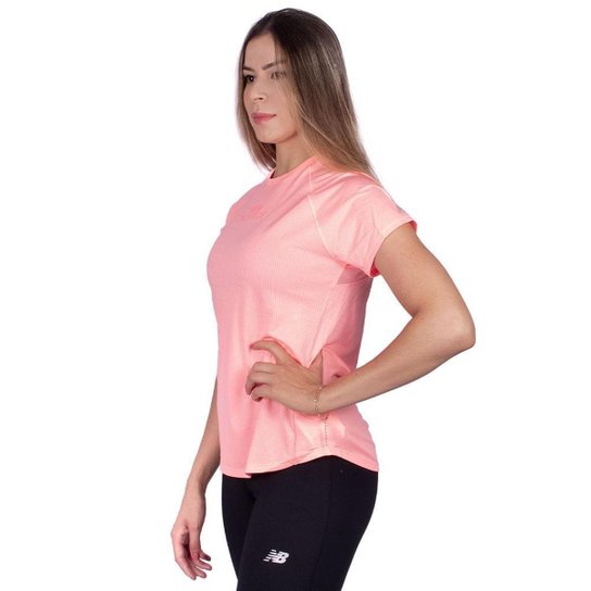 Camiseta New Balance Impact Run Print Feminino