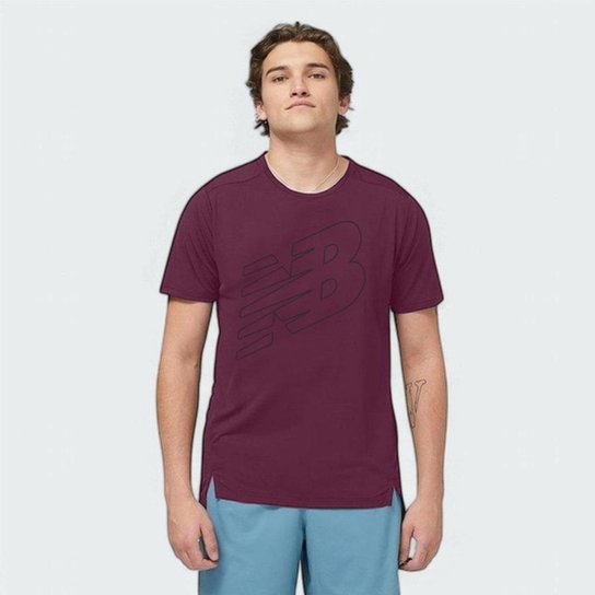 Camiseta New Balance Logo Performance - masculino